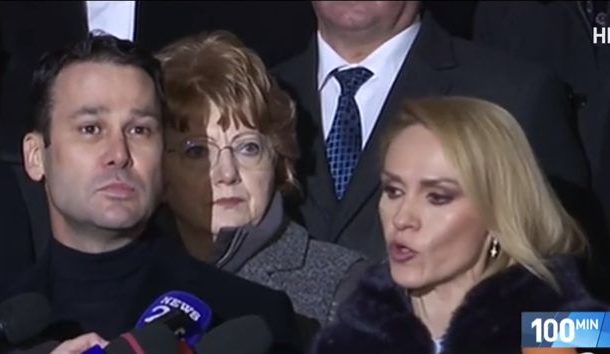 Gabriela Firea si Robert Negoita.