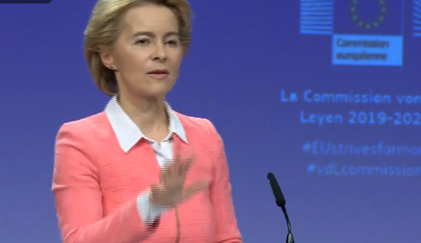 ursula von der leyen, preasedinte ce