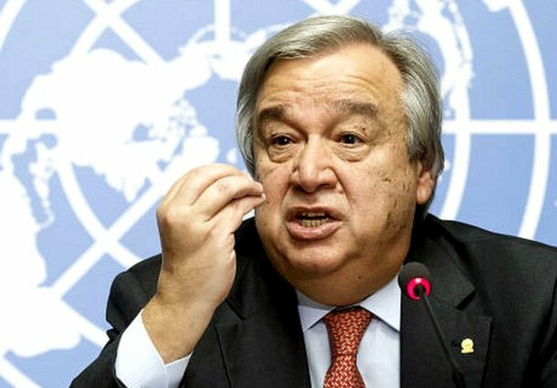 Antonio Guterres, incetarea focului, Cisiordania