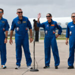 spacex-crew-7-astronauts-arrive-at-cape-canaveral-ahead-of-launch