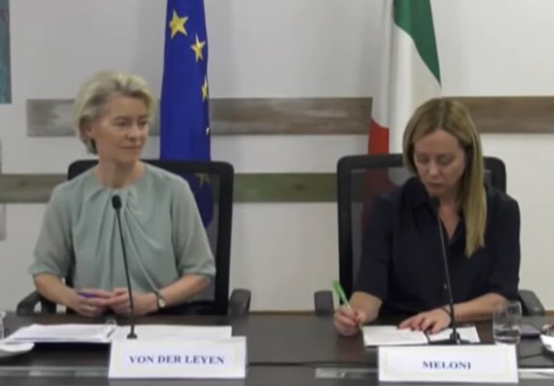 ursula von der leyen, giorgia meloni