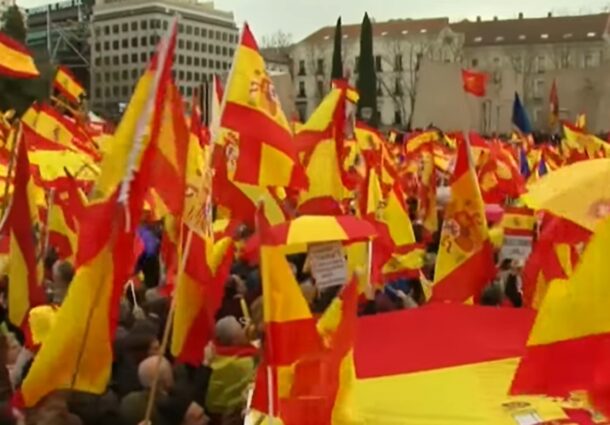 protest, madrid