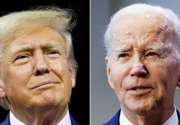 trump, biden