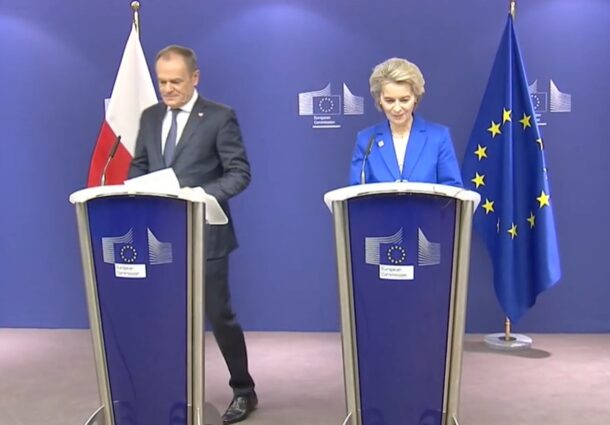 donald tusk, ursula von der leyen