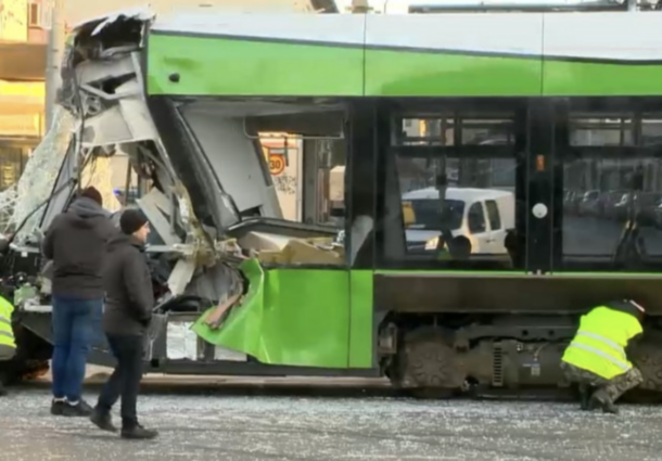 Accident tramvaie