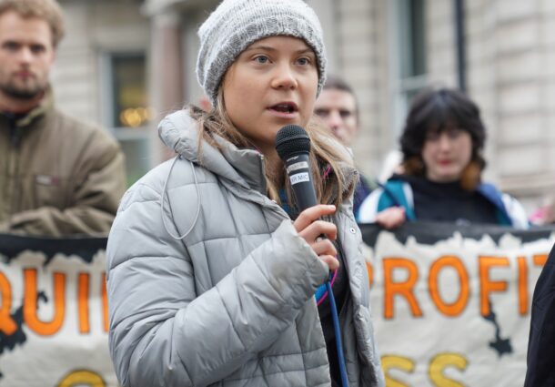 Greta Thunberg, ipocrizie, manifestatie, palestinieni, clima, Leipzig