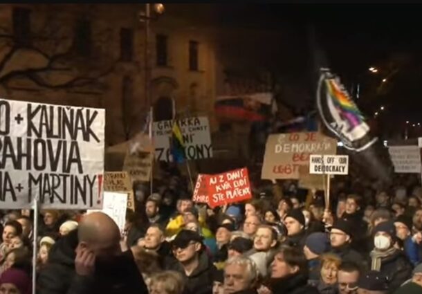 bratislava, protest