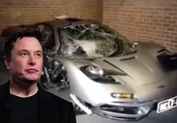 Elon Musk, accident, McLaren