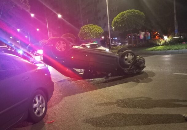 accident, sicanare in trafic, Bucuresti, Iuliu Maniu