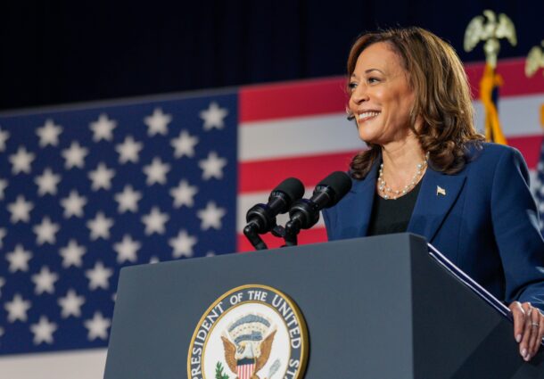 Kamala Harris, acceptare, nominalizare, presedintie