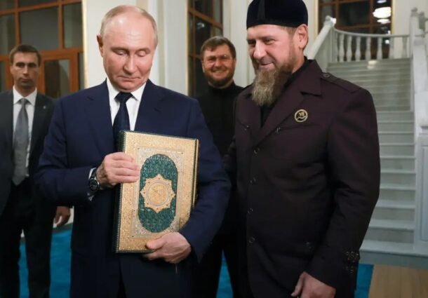 Vladimir Putin, saruta, Coran, Ramzan Kadirov, Cecenia