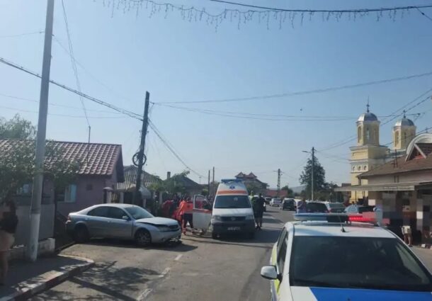 accident rutier, Tulcea, banca, viteza excesiva