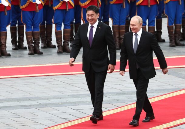 Putin in Mongolia