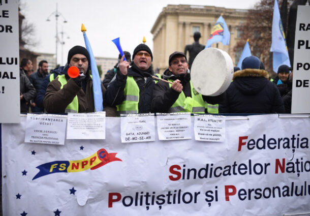 protest, politisti, penitenciare, pensii militare, PSD, PNL