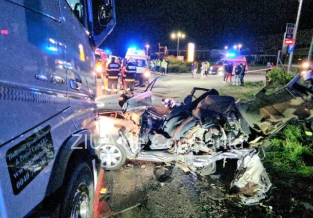 accident rutier, Constanta, sofer baut